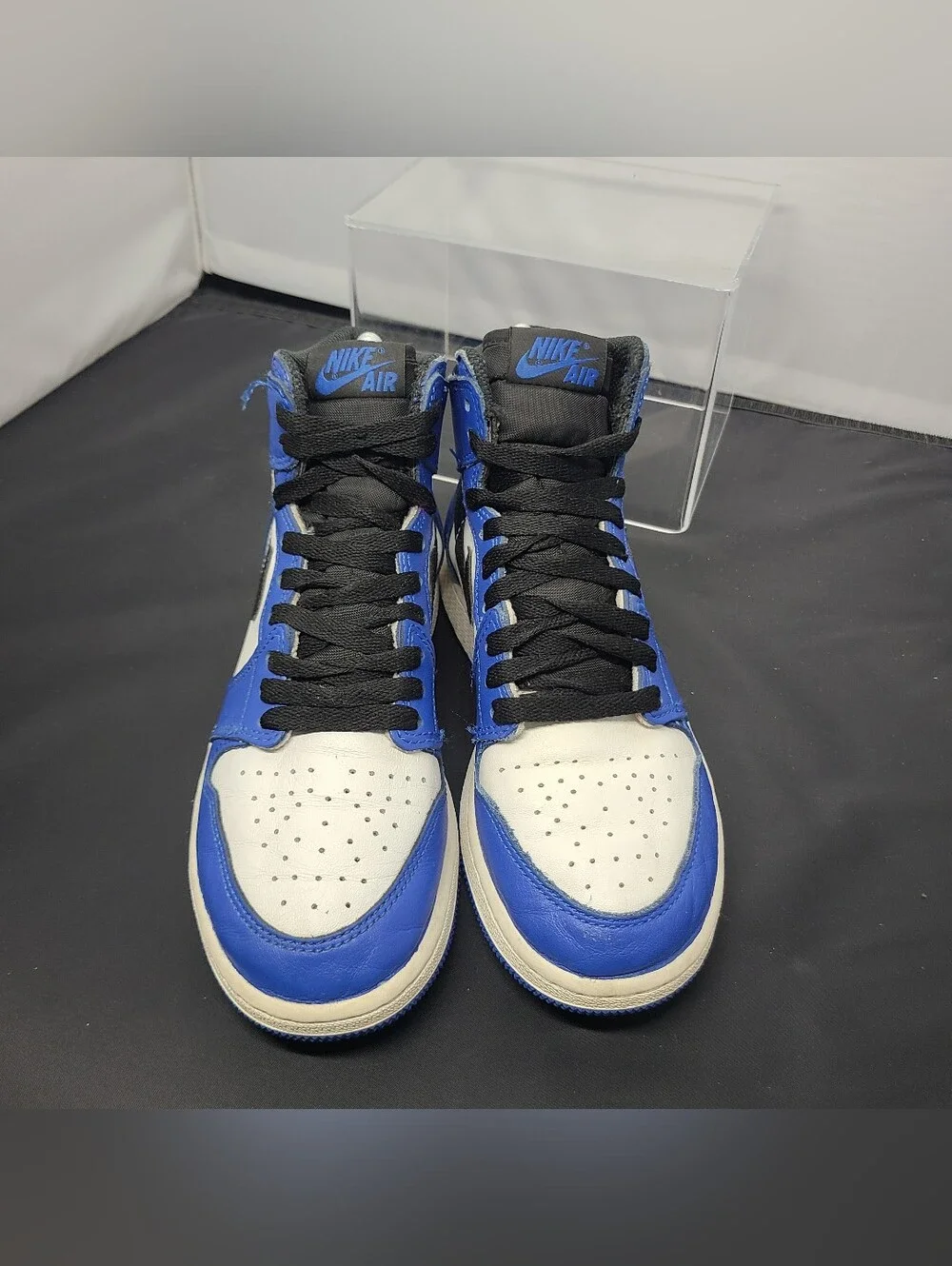 Nike Air Jordan 1 Retro High Og Bg Game Royal 575441-403 kids size 5Y